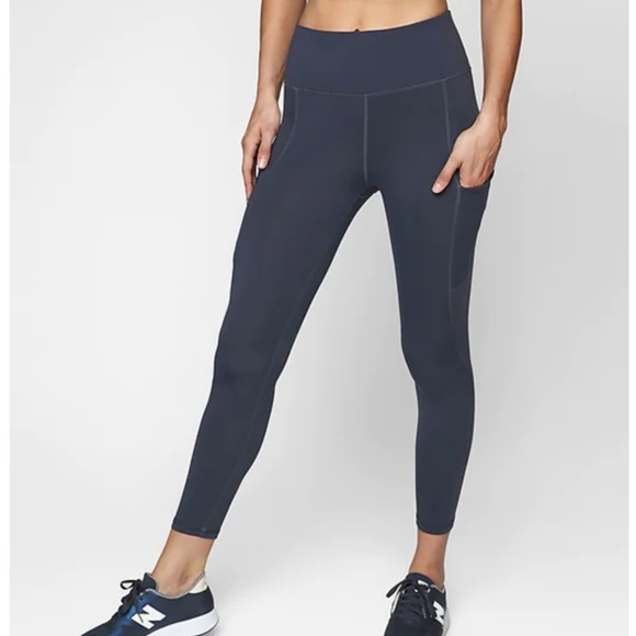 Athleta Pants - Athleta All In 7/8 Tight / Leggings Navy Size SM